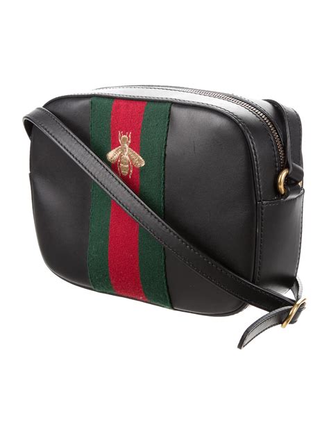 satchel gucci bee bag|gucci bee crossbody bag.